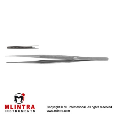 Micro Atrauma Forcep Stainless Steel, 21 cm - 8 1/4" Tip Size 1.2 mm